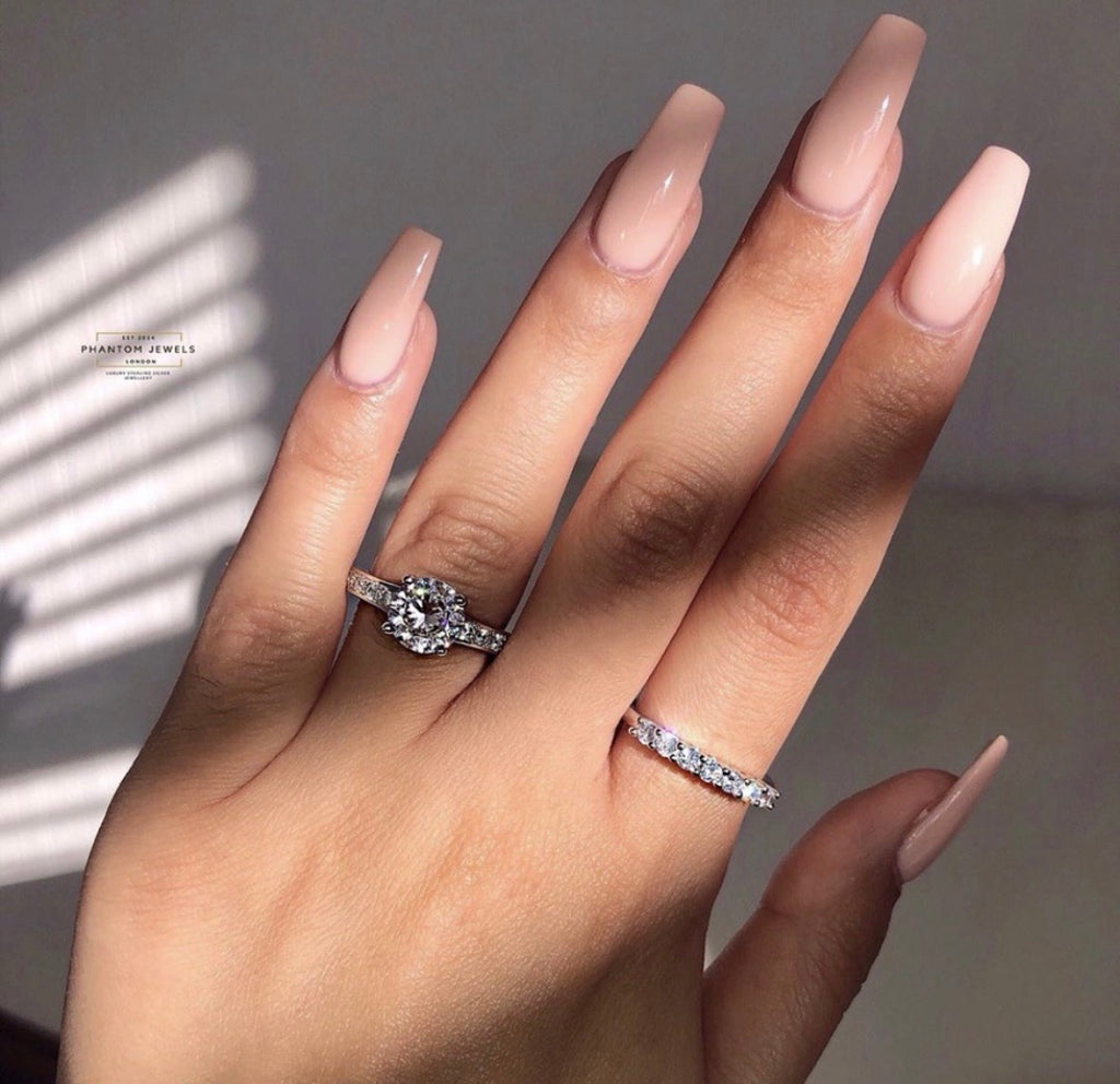 Anello con diamante
