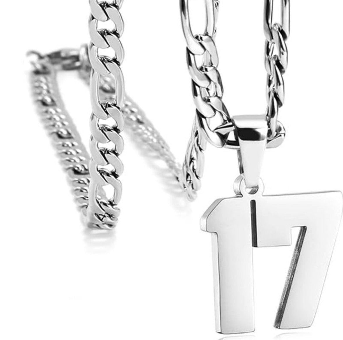 Collana d’argento (scegli numero)