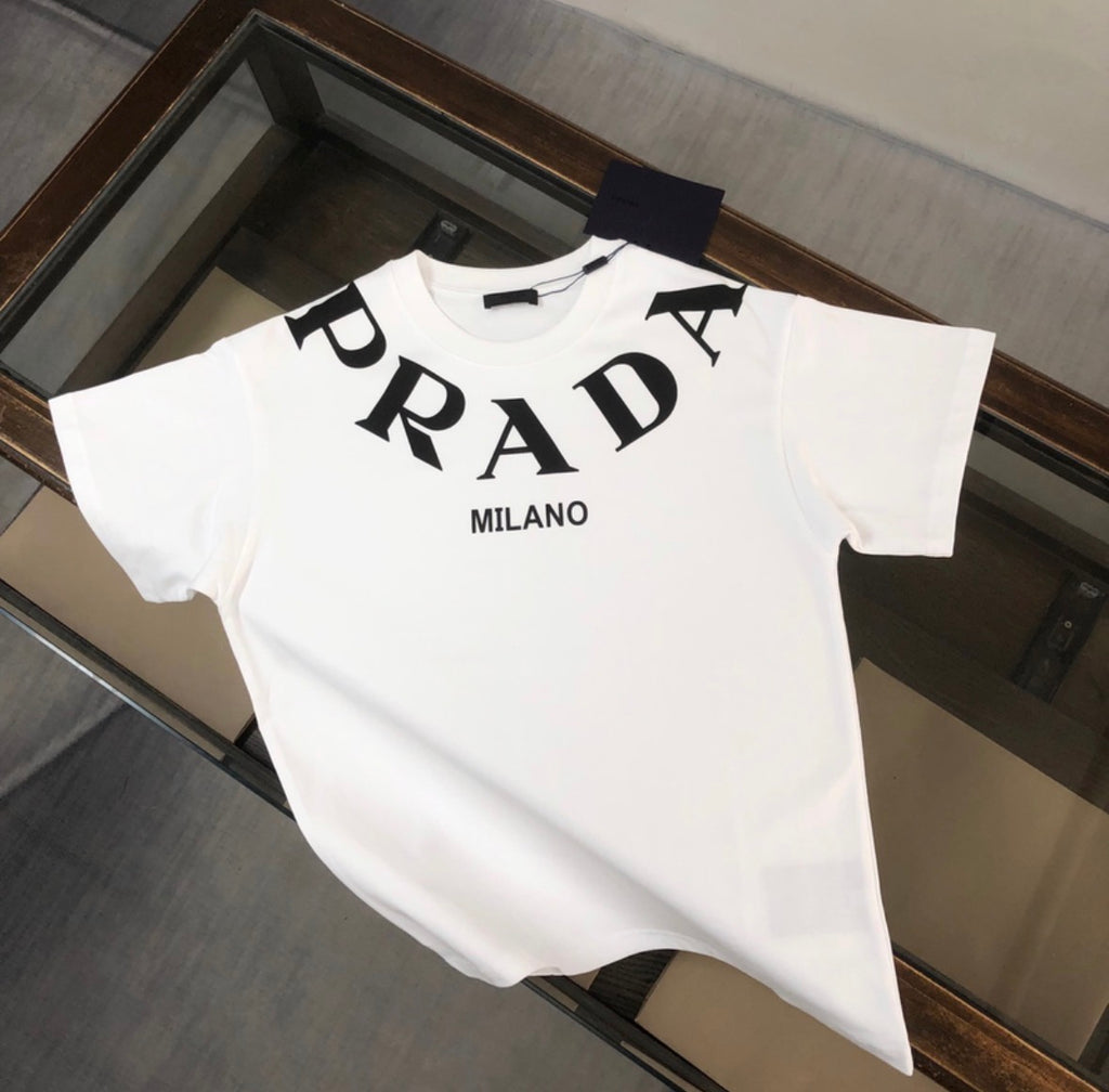 T-Shirt PRADA Bianca/Nera