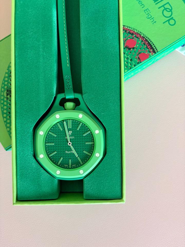 Swatch x Audemars Piguette Royal Pop Green Eight