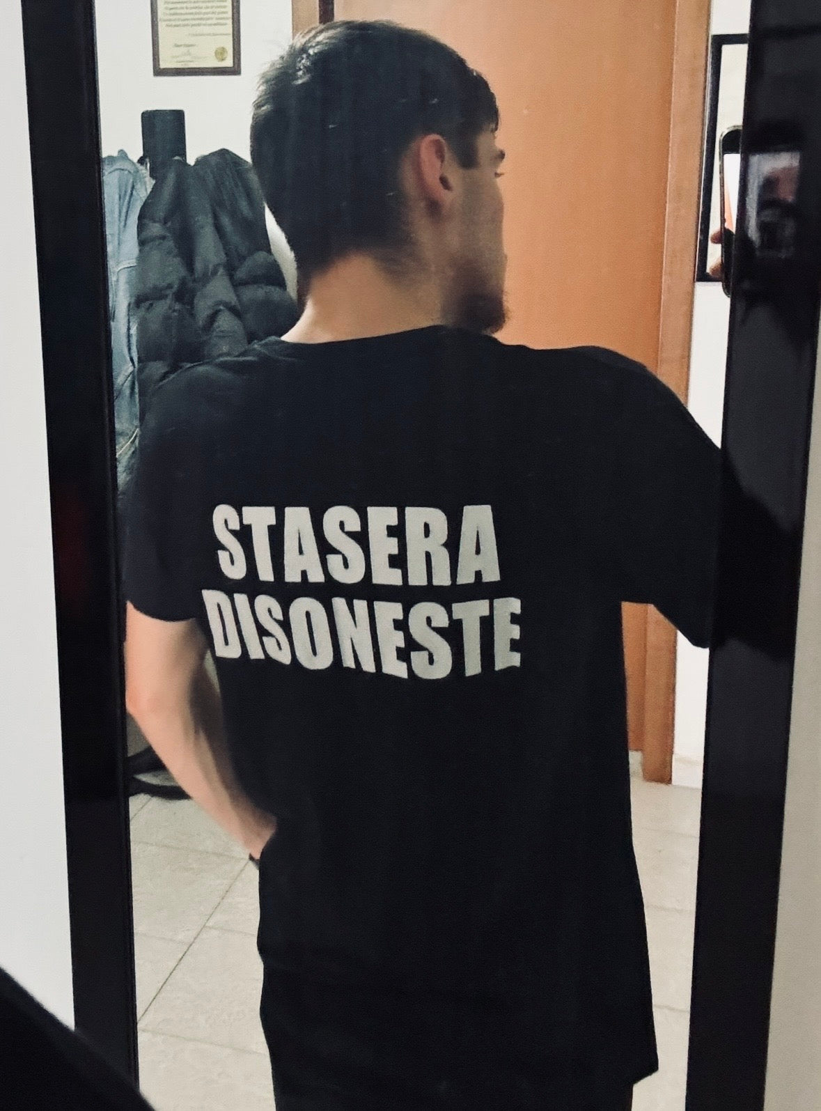 T-Shirt “STASERA DISONESTE”