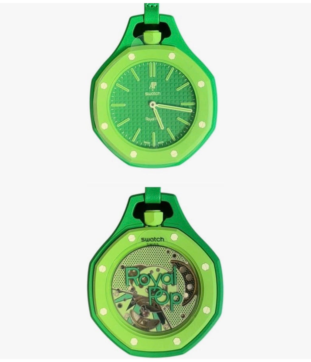 Swatch x Audemars Piguette Royal Pop GREEN EIGHT