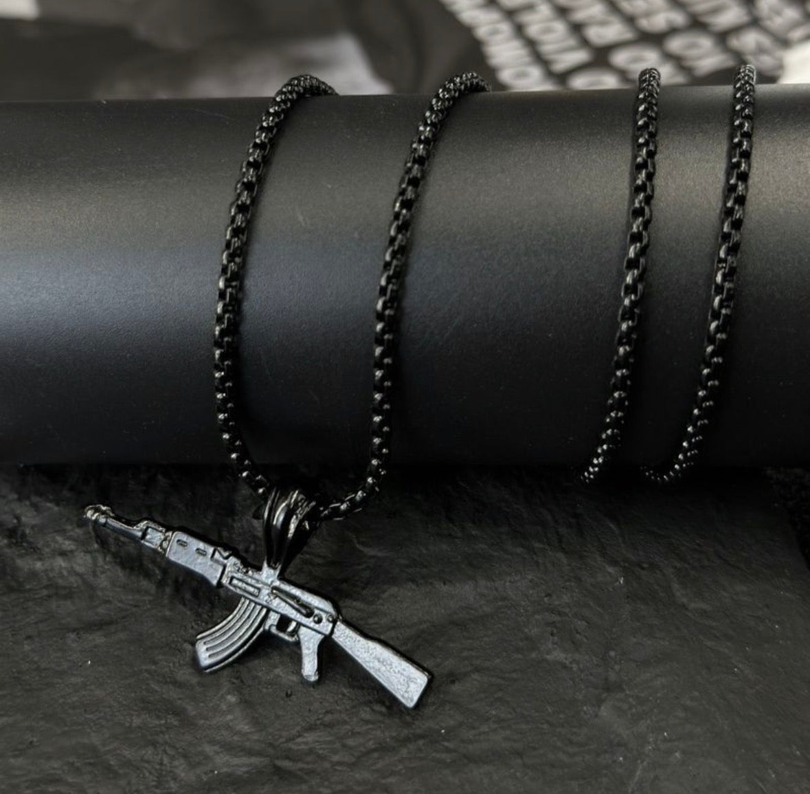 Collana AK-47 (oro/argento)
