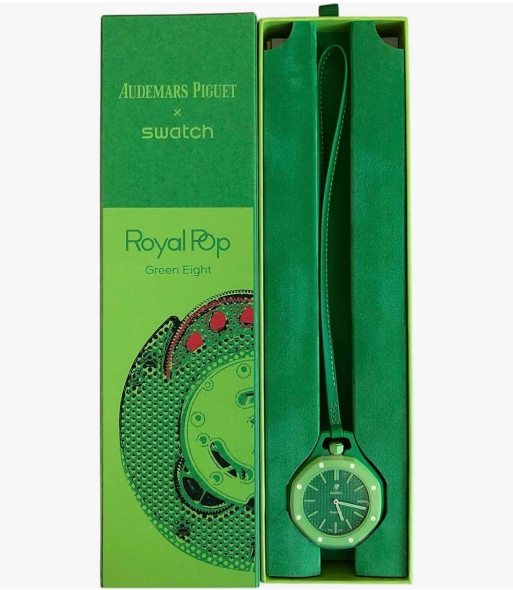 Swatch x Audemars Piguette Royal Pop GREEN EIGHT