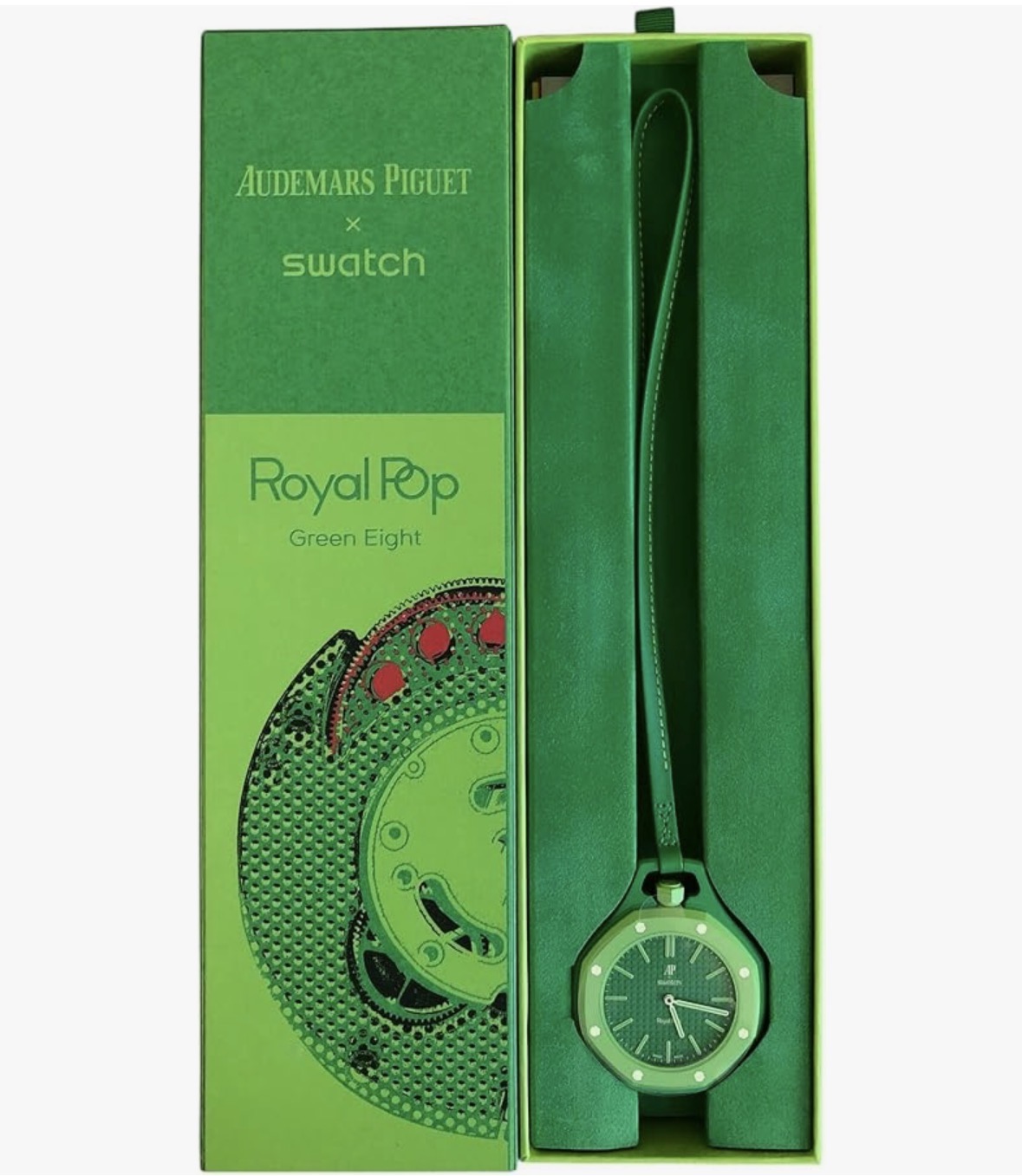 Swatch x Audemars Piguette Royal Pop GREEN EIGHT