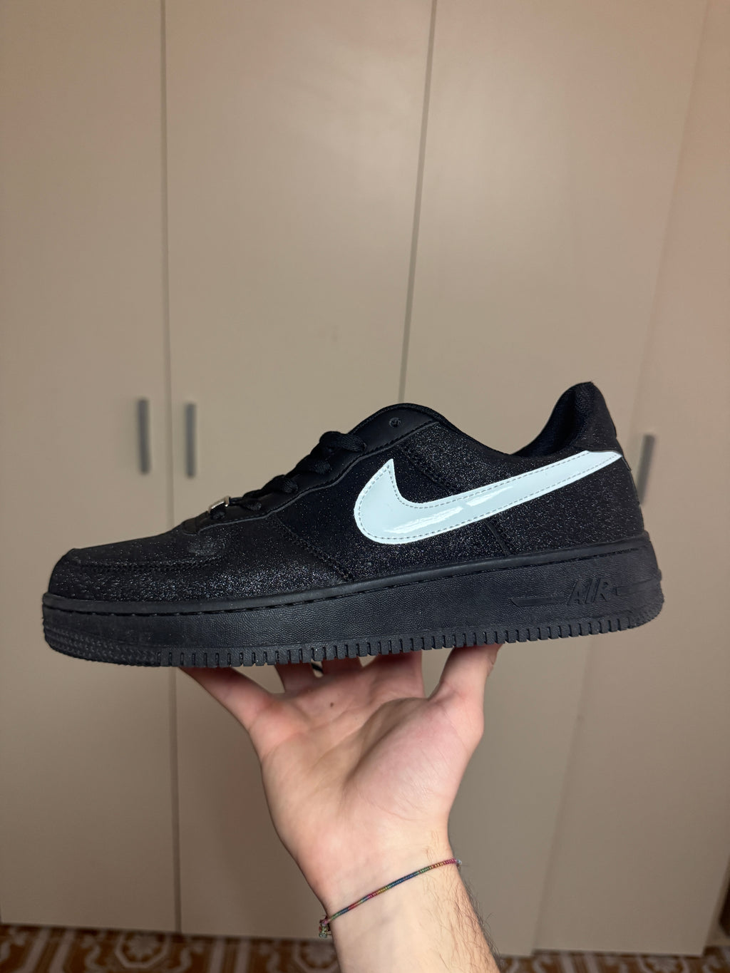Scarpe Nike Air Force 1 brillantinate (unisex)