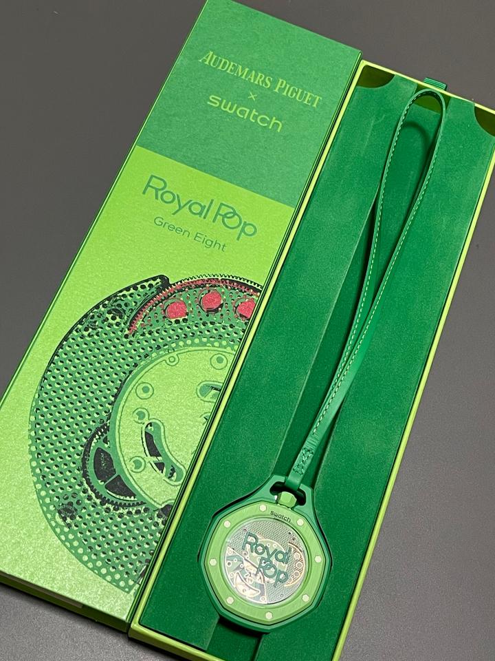 Swatch x Audemars Piguette Royal Pop GREEN EIGHT