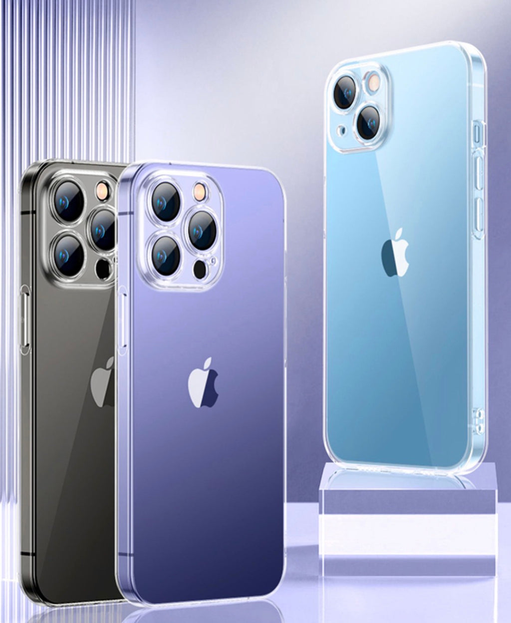 Cover trasparente per iPhone (seleziona modello)