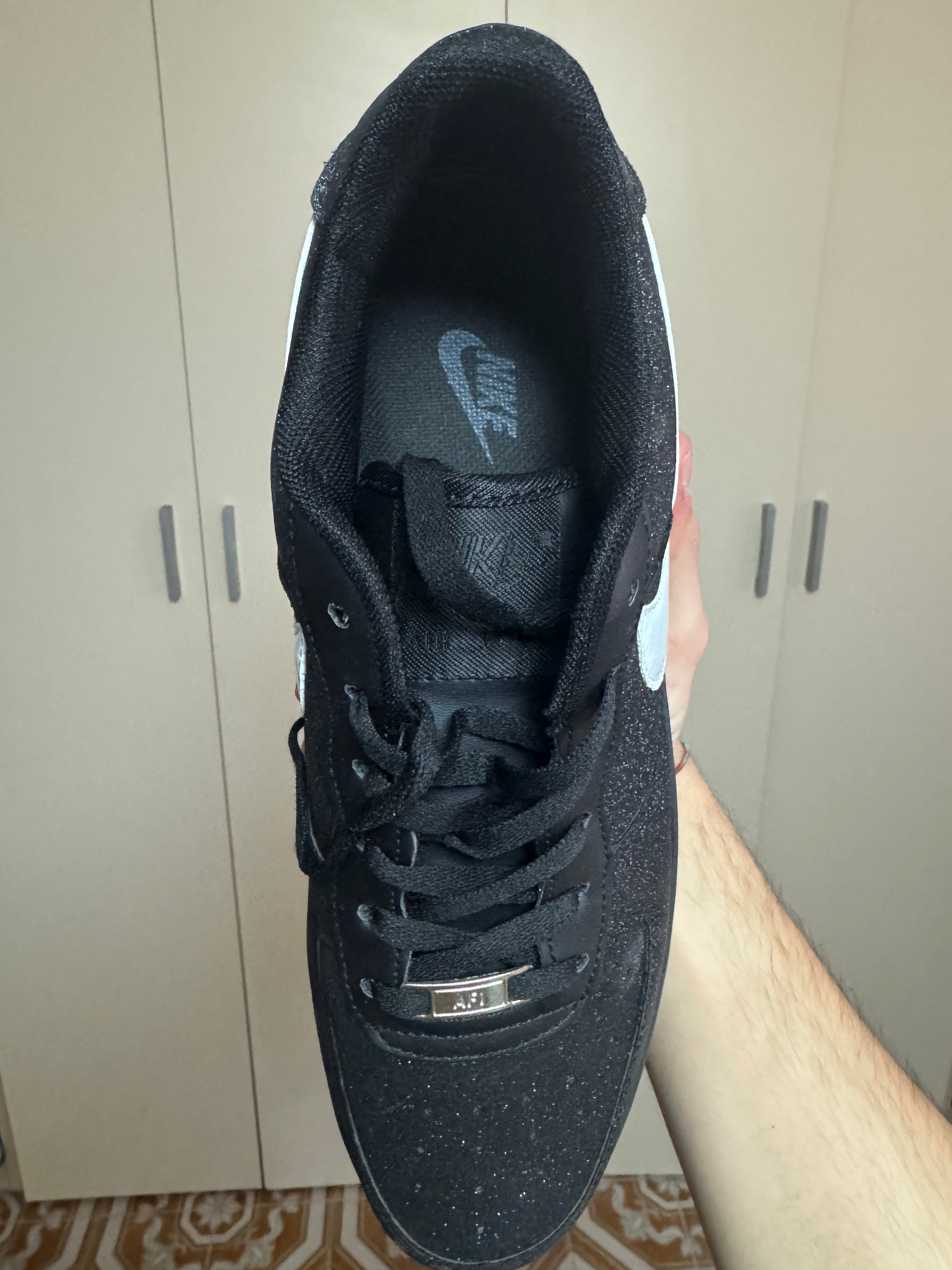 Scarpe Nike Air Force 1 brillantinate (unisex)